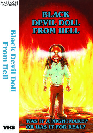 Black Devil Doll from Hell  [Full Carton VHS Slipcase]